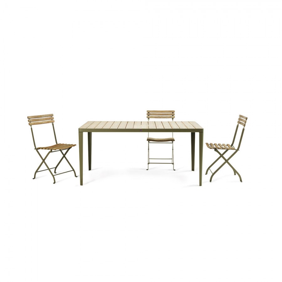 Masa Ethimo pentru dining din colectia Laren, dreptunghiulara, 160x90 cm